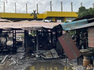 Kesaksian Warga Dengar Ledakan Sebelum 5 Bekas Rumdin TNI AD Terbakar