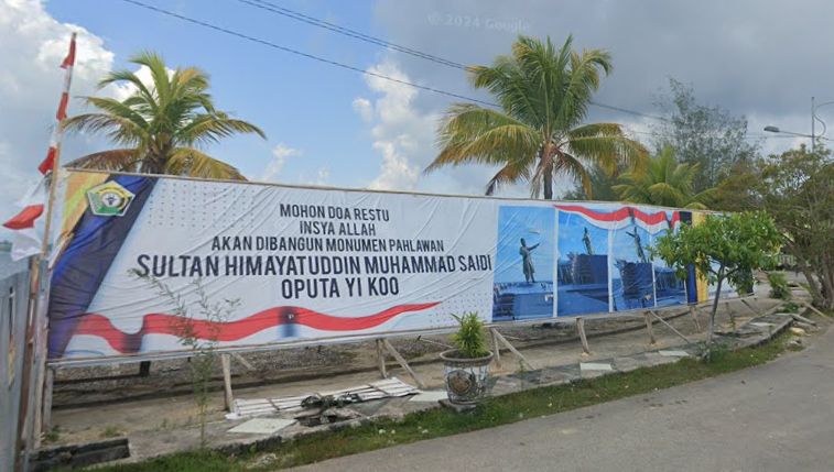 Pembangunan Patung Oputa Yii Koo di Baubau, Sulawesi Tenggara