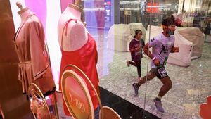 Sensasi Unik Lari Maraton di Dalam Pusat Perbelanjaan Dubai