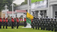 Suasana Gladi Kotor Jelang HUT ke-80 RI di Istana Merdeka
