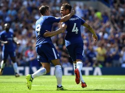 Fabregas membela Chelsea pada periode 2014–2019. Sedangkan Morata menjadi penghuni London Biru pada rentang waktu 2017–2020. Foto: Chelsea FC via Getty Images/Darren Walsh