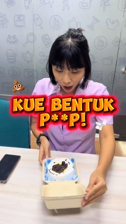 Video: Viral Kue Bentuk Toilet yang Bikin Jijik, Gimana Ya Rasanya?