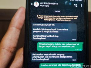 Awas! Penipu Catut Nama Sekda Bandung Barat di Whatsapp