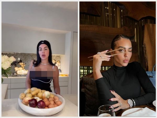 Potret Georgina Rodriguez, Tunangan Cristiano Ronaldo saat Masak Tortilla