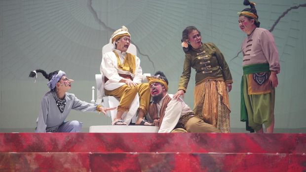Pementasan lakon Mencari Semar - Teater Koma