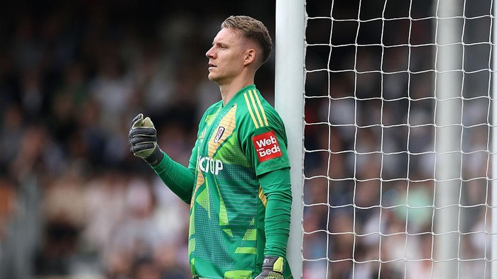 Bernd Leno Bernd Leno of Fulham during the Premier League match between Fulham FC and Manchester City FC at Craven Cottage on May 25, 2025 in London, England. (Photo by Alex Davidson/Getty Images)