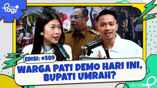 Video: Demo Pati Memanas, Massa Panjat Gedung DPRD Desak Bupati Mundur