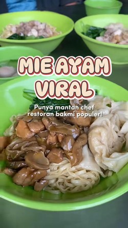 Video: Puas Makan Mie Ayam Rp 20 Ribu Milik Mantan Chef