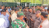 Kajati Harli Siregar Saksikan Diskotek di Markas GRIB Jaya Sumut Dirobohkan
