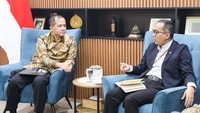 Mentrans dan Mendikti Saintek Audiensi Bahas Program Beasiswa Patriot