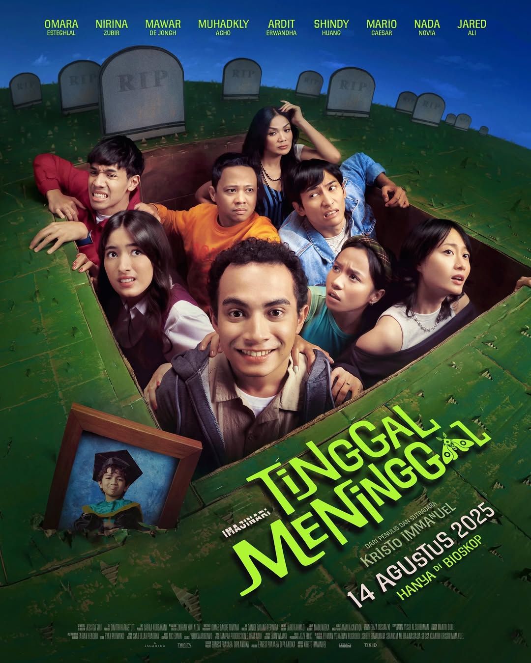 Poster Film Tinggal Meninggal. (Instagram.com/imajinari.id)
