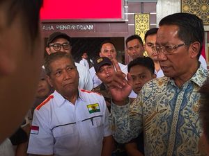 Sambangi Kemenkumham, Pengurus Berkarya Protes SK Kepengurusan Baru