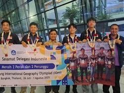 Keren! Siswa RI Sabet 4 Medali di Olimpiade Geografi Dunia 2025