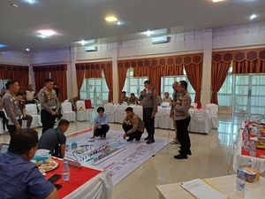 Wakapolda Riau Pimpin TFG Jelang Pacu Jalur, Pastikan Pengamanan Maksimal