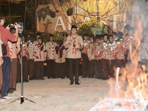 Ibas Sebut Kegiatan Pramuka Jadi Wadah Bentuk Karakter Unggul-Tangguh