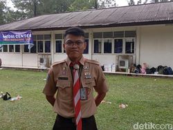 Unik, Pembina Pramuka Ini Kenalkan Bahasa Isyarat dan Huruf Braille pada Siswa