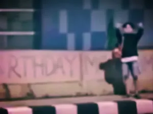Demi Surprise Ultah Pacar, Pria di Bekasi Coret-coret Flyover Demi Surprise Ultah Pacar, Pria di Bekasi Coret-coret Flyover