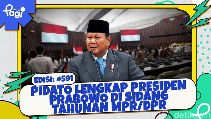 Video: Pidato Lengkap Presiden Prabowo di Sidang Tahunan MPR/DPR