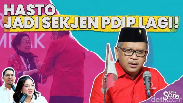 Video: Hasto Jadi Sekjen PDIP Lagi, PDIP Gagal Kaderisasi? Ini Jawaban Pakar