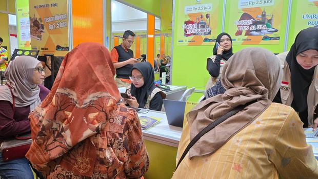 Suasana Booth NRA Group di BNI Expo 2025 (Foto Dok NRA Group)