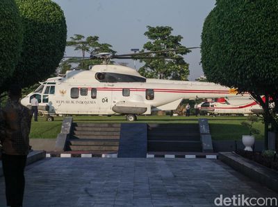Helikopter Kepresidenan Bersiaga Jelang Sidang Tahunan MPR