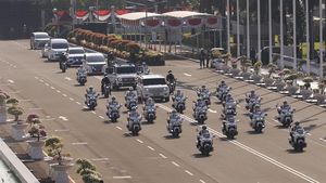 Mewah dan Gagah, Mobil Kepresidenan Antar Prabowo Hadiri Sidang MPR