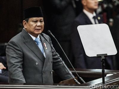 Momen Pidato Kenegaraan Perdana Prabowo di Sidang Tahunan MPR