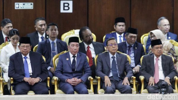 Para Mantan Presiden dan Wapres Hadiri Sidang Tahunan MPR