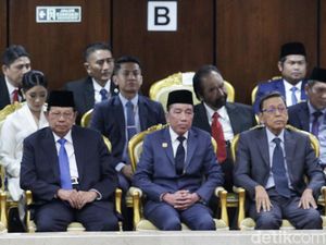Para Mantan Presiden dan Wapres Hadiri Sidang Tahunan MPR Para Mantan Presiden dan Wapres Hadiri Sidang Tahunan MPR