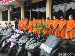 Komplotan Gasak 17 Motor di Sleman Ditangkap, Sasar Parkiran Kos