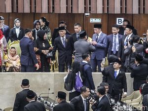 Prabowo Salami Jokowi Setelah Pidato Kenegaraan