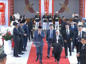Tiba di DPR, Jokowi Hadiri Sidang Tahunan MPR di Hari Ini