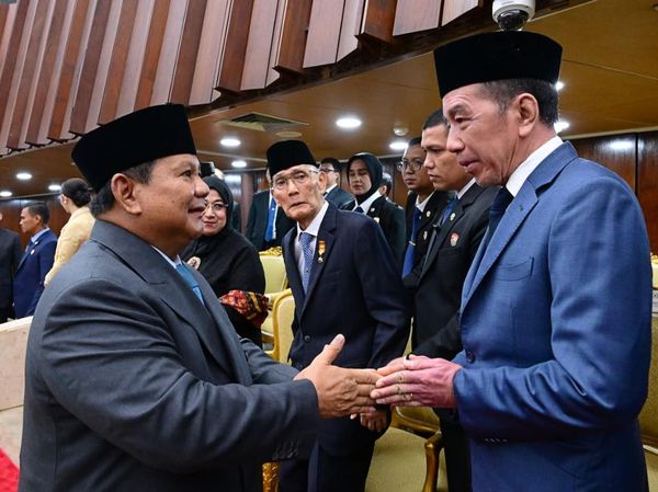 Momen Prabowo Salami SBY Hingga Jokowi di Sidang Tahunan MPR