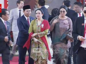 Sidang Tahunan MPR, Puan Berkebaya Hokokai dan Selendang Merah Khusus Sidang Tahunan MPR, Puan Berkebaya Hokokai dan Selendang Merah Khusus