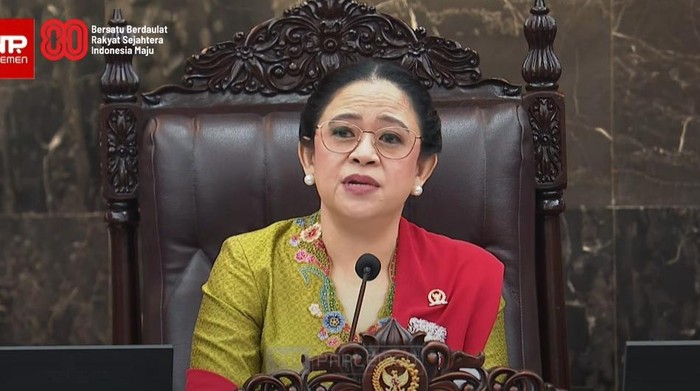 Puan Bilang Begini Soal Bendera One Piece dan Negara Konoha di Sidang MPR