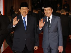 SBY-Jokowi Datang Barengan di Sidang Tahunan MPR