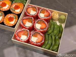 Video: Unik! Cobain Sushi Rasa Buah-buahan Video: Unik! Cobain Sushi Rasa Buah-buahan