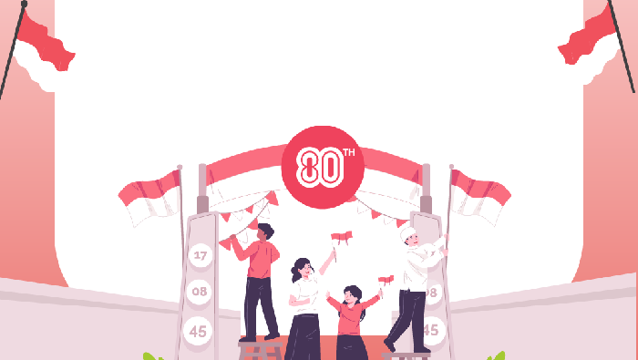 Rayakan 17 Agustus 2025 dengan 10 Desain Twibbon HUT ke-80 RI Keren Ini!