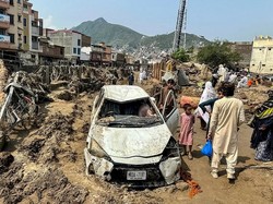 Bertambah, 321 Orang Tewas Akibat Banjir-Longsor di Pakistan