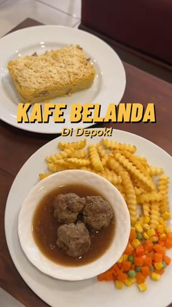 Video: Menikmati Gehaktballen sambil Ngobrol Bareng Tante Thea di Kafe Belanda Depok