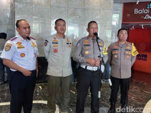 Polisi Awasi Jukir Liar di Lokasi Pesta Rakyat HUT RI di Monas