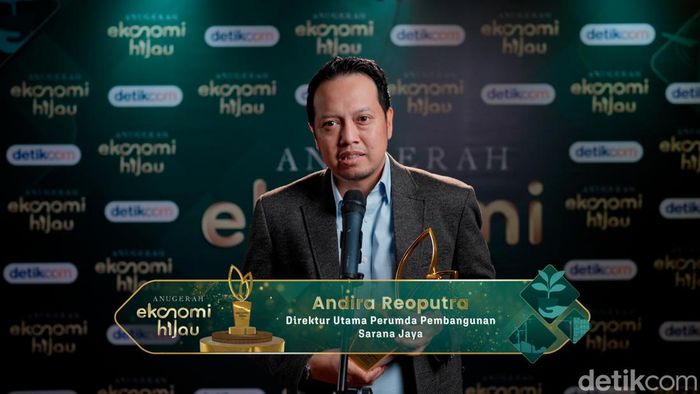 Sarana Jaya Sabet Penghargaan Anugerah Ekonomi Hijau: Bikin Hunian Terjangkau di Jakarta!