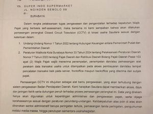 Surat Pemkot Surabaya Minta Resto-Swalayan Pasang CCTV Viral di Medsos Surat Pemkot Surabaya Minta Resto-Swalayan Pasang CCTV Viral di Medsos