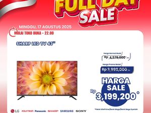 Smart TV 43 Inch Rp 3,1 Juta di Transmart Full Day Sale! Smart TV 43 Inch Rp 3,1 Juta di Transmart Full Day Sale!