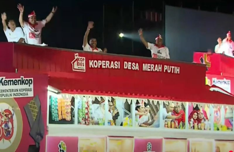 Karnaval HUT ke-80 RI di Monas (dok. YouTube Setpres)