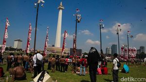 Lomba 17-an Meriahkan Pesta Rakyat di Monas