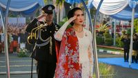 Momen Menpar Widiyanti Putri Berkebaya Merah Putih Saat HUT ke-80 RI