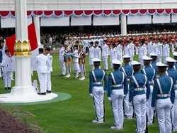 Video: Ketika Prajurit Ini Kuatkan Teman di Tengah Upacara HUT RI di Istana
