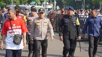 Brimob Polda Metro Jaya Ikut Amankan Rangkaian Peringatan HUT ke-80 RI