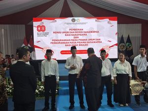 1.519 Napi Kasus Korupsi-Narkotika di Lapas Salemba Dapat Remisi HUT RI 1.519 Napi Kasus Korupsi-Narkotika di Lapas Salemba Dapat Remisi HUT RI